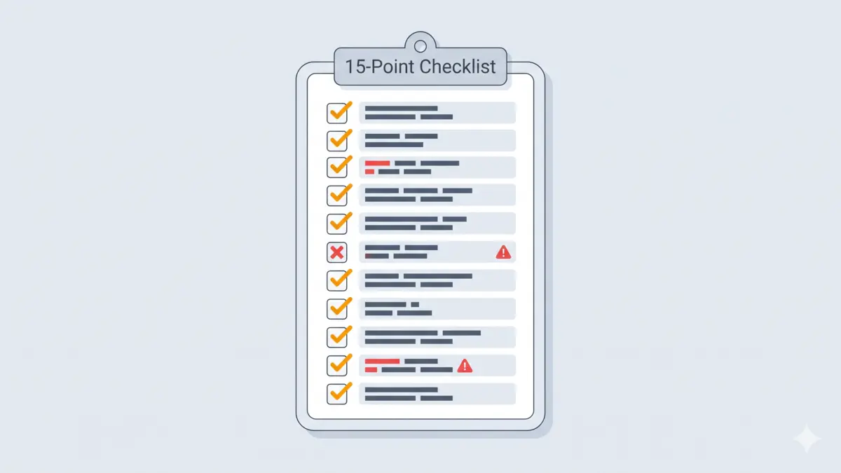 The 15-Point GMC Compliance Checklist for Shopify