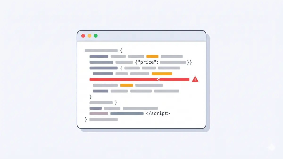 Shopify JSON-LD Errors: 3 Causes of Google Shopping Disapprovals