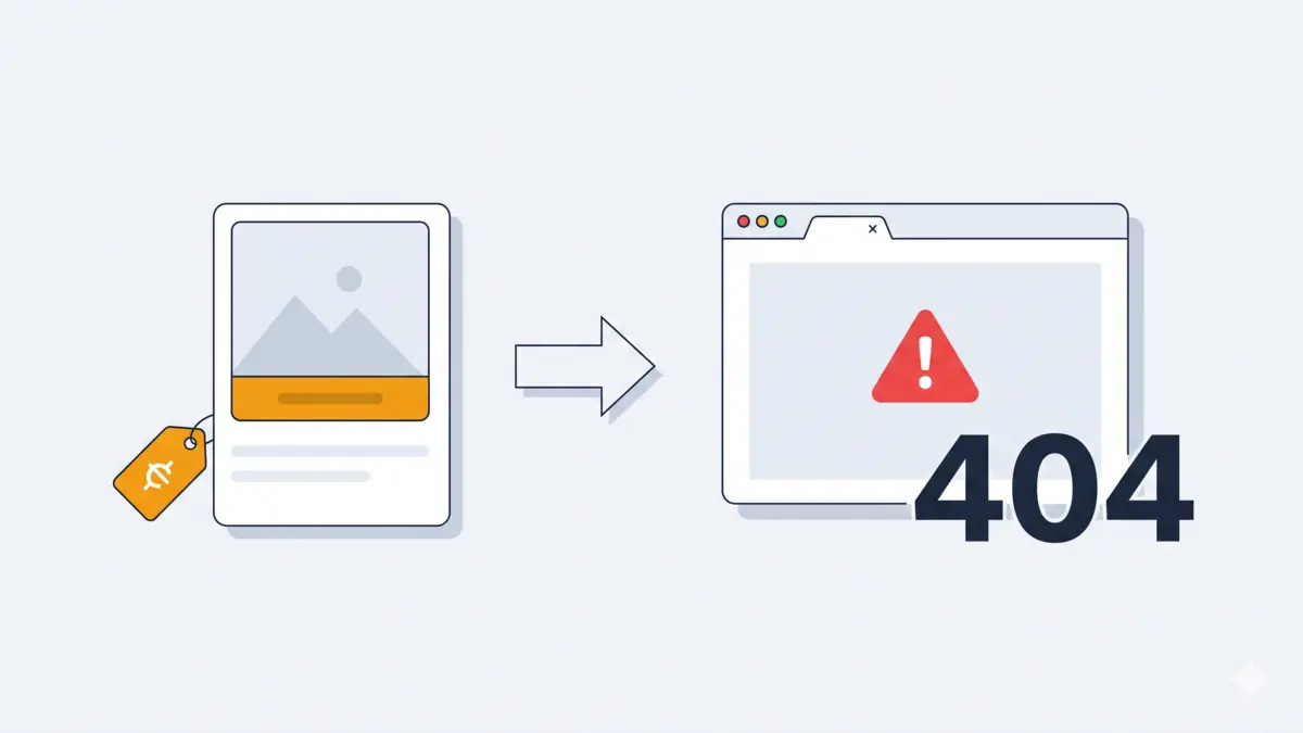 "Unavailable Desktop Landing Page" in GMC: Deleted Shopify Products Still in Your Feed